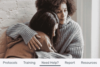 Get Help header